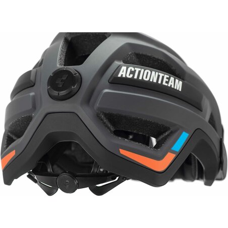 Cube Helm ROOK X Actionteam grey&acute;n&acute;orange