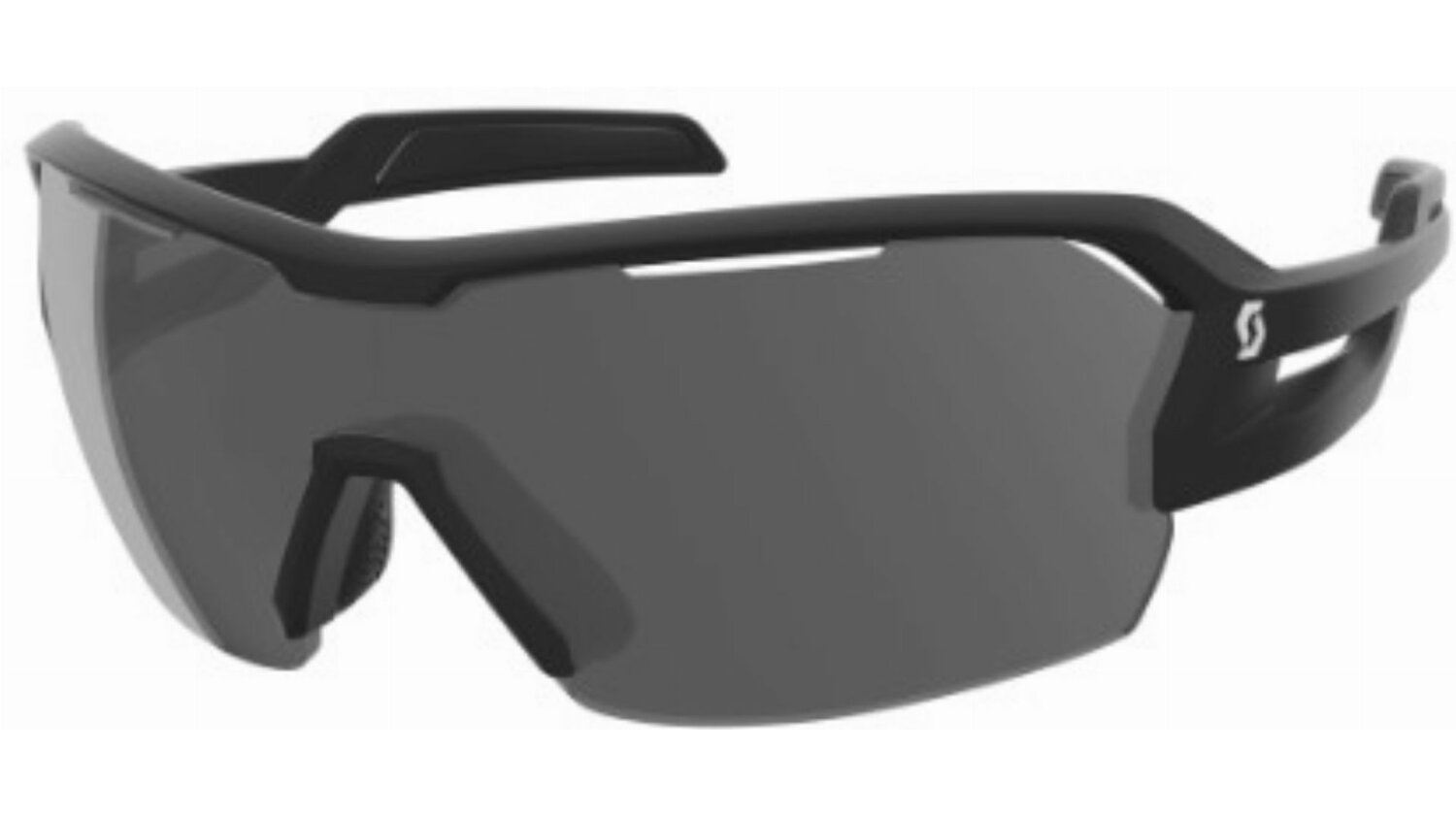 Scott Spur Multi-Lens Case Sonnenbrille black matt/grey + clear + red enhancer