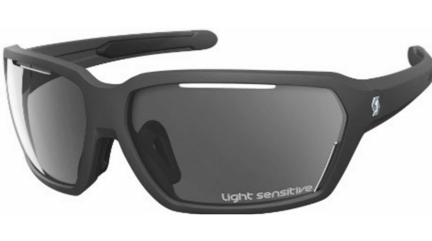 Scott Vector LS Sonnenbrille black matt/grey light sensitive