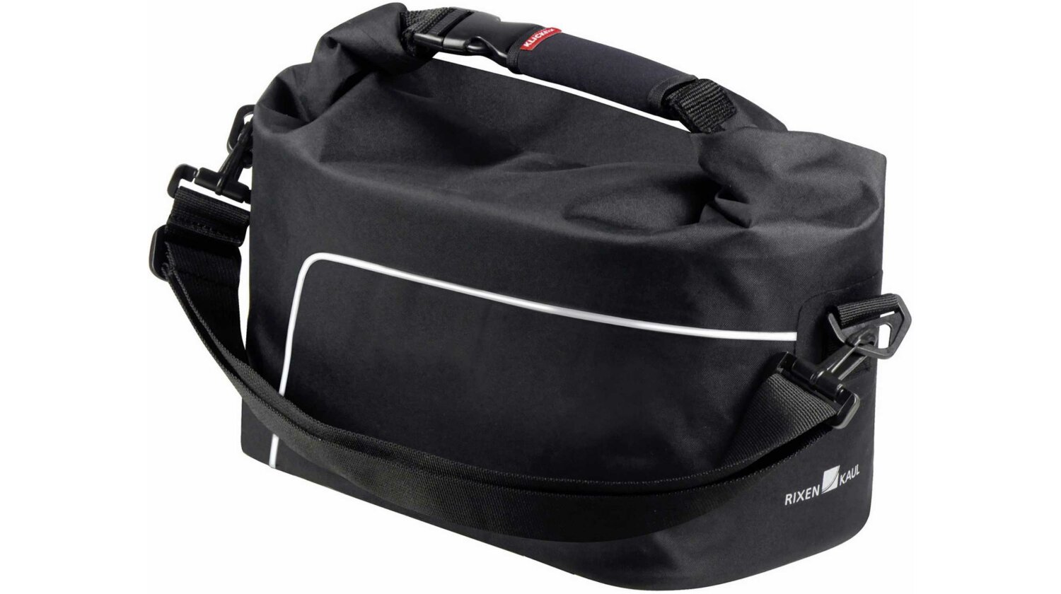 KLICKfix Rackpack Waterproof Gepäckträgertasche für Racktime schwarz