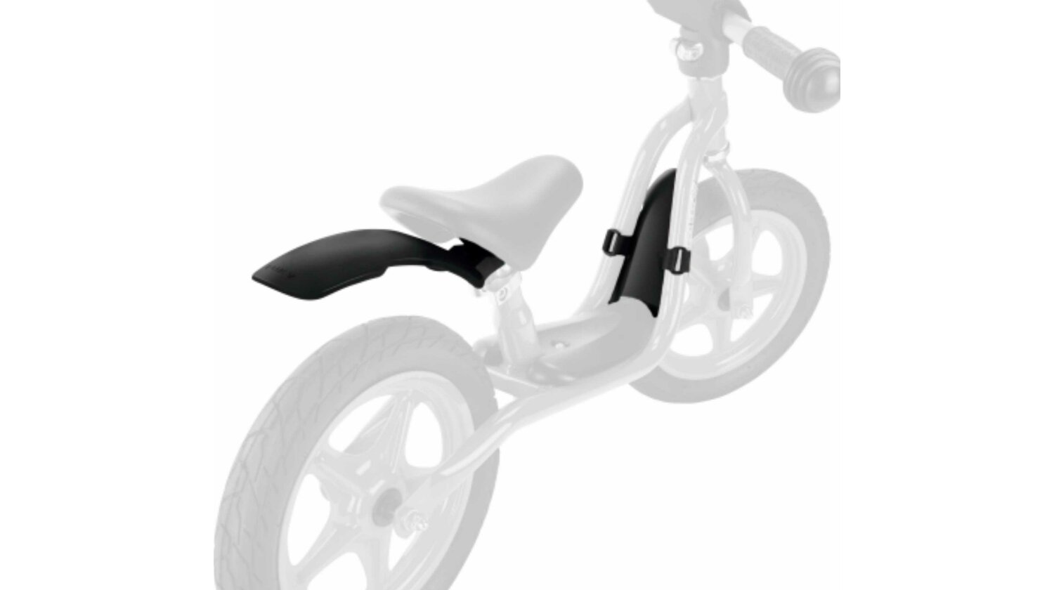 Puky Fahrrad-Lernhilfe FLH Silber-Schwarz 