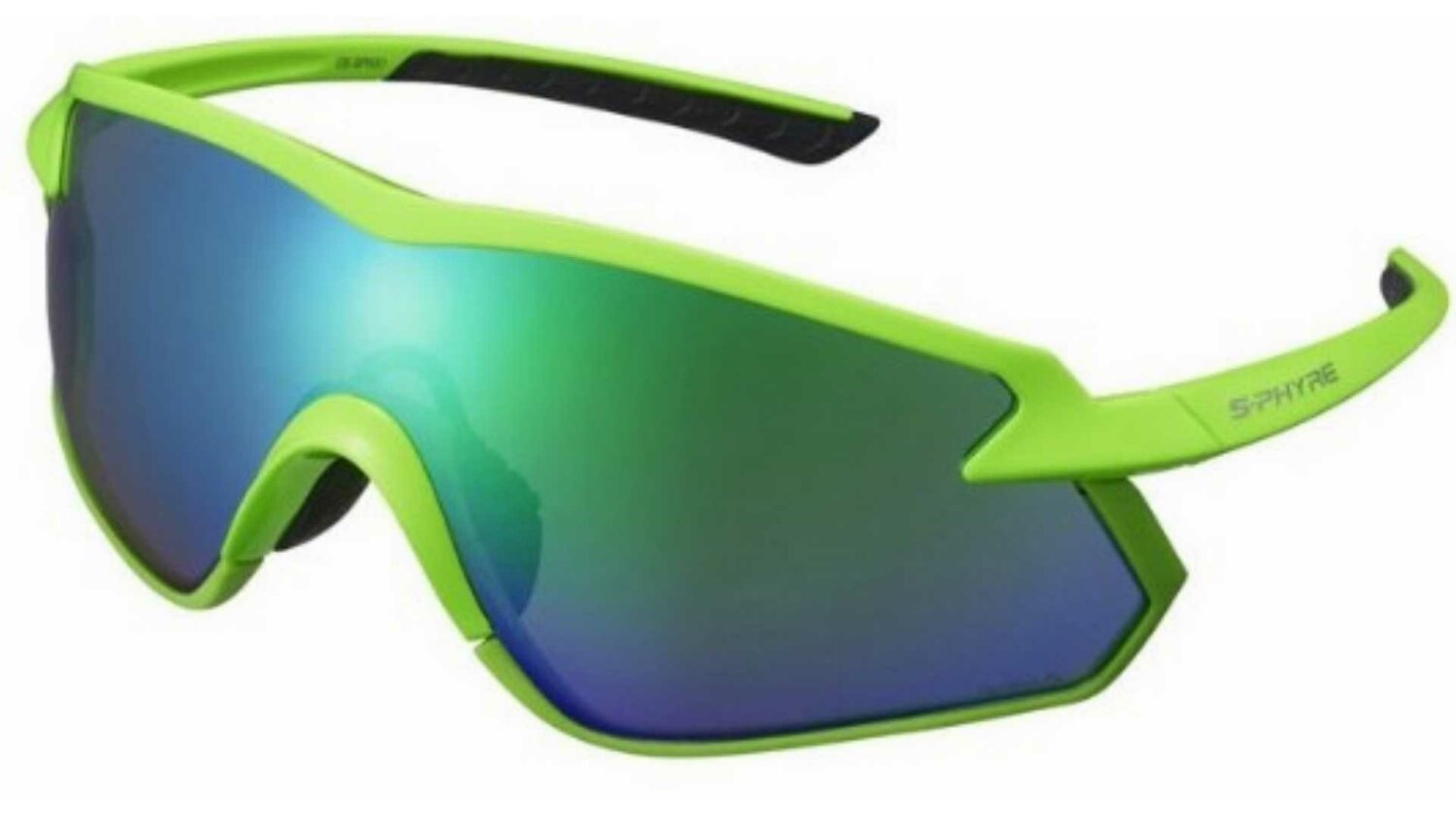 Shimano S-PHYRE X1-PL Brille Green / Neon Green