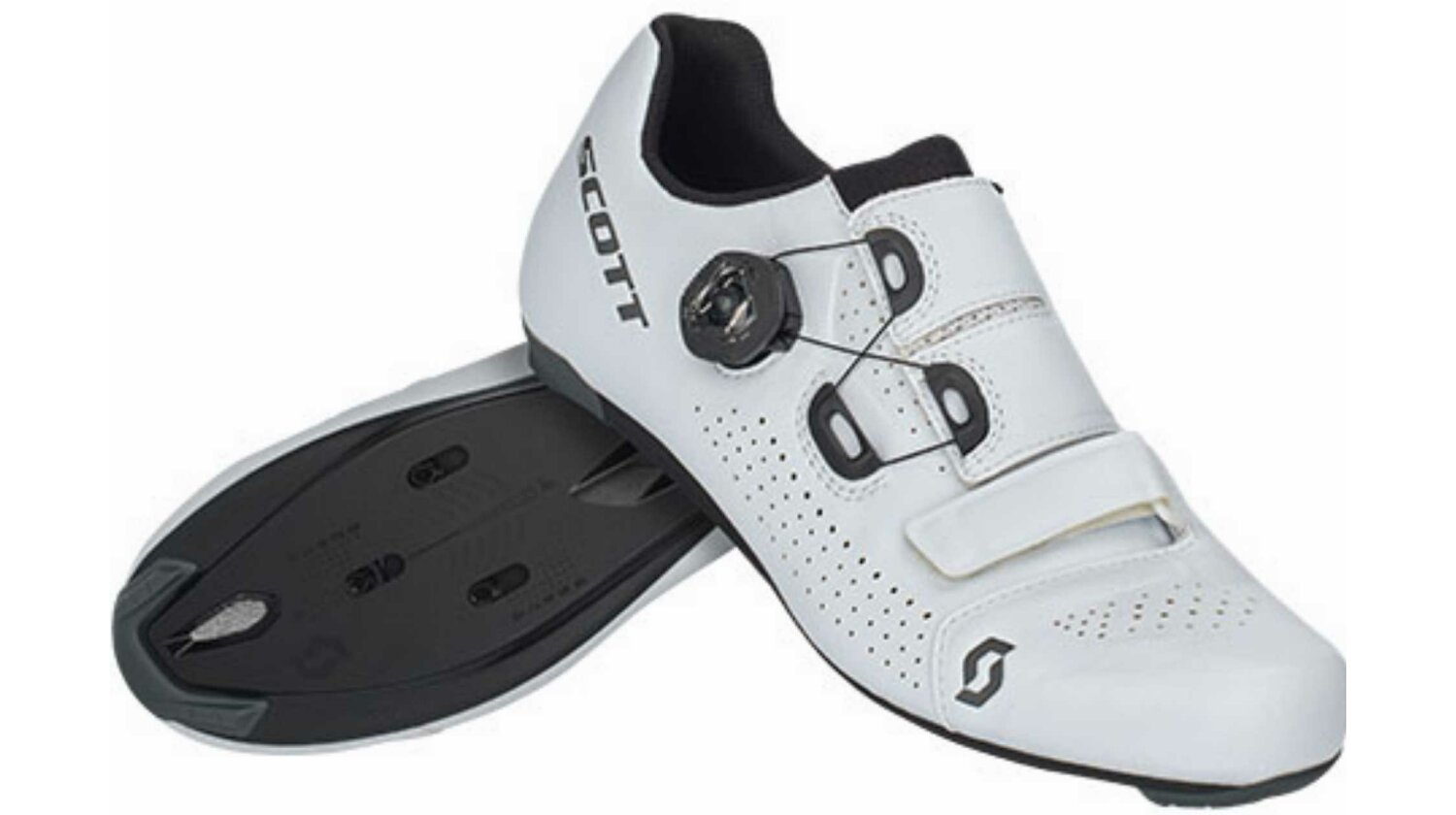Scott Road Team Boa Schuhe white/black