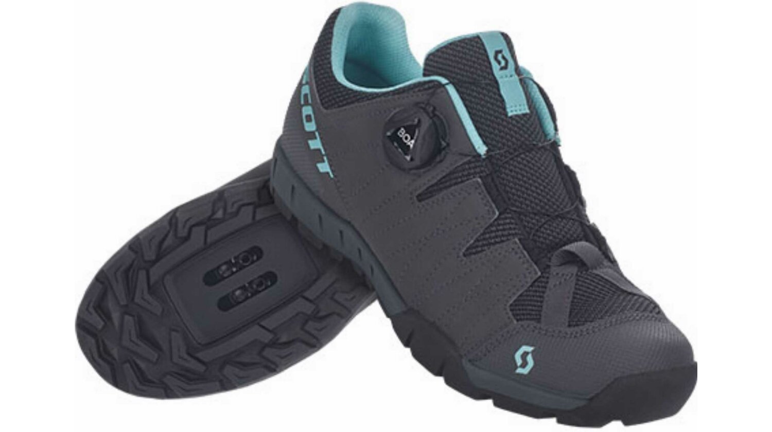 Scott Sport Trail Boa Lady Schuhe dark grey/turquoise blue