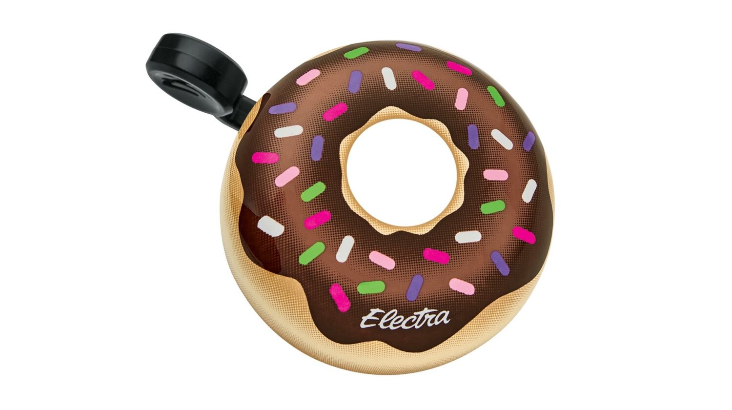 Electra Domed Donut Fahrradklingel brown/pink