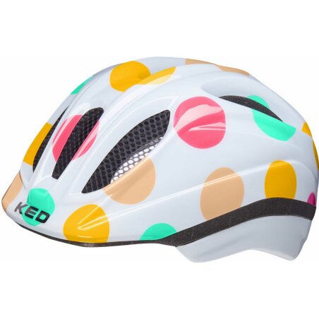 KED Meggy II Trend Kinder-Helm dots colorful