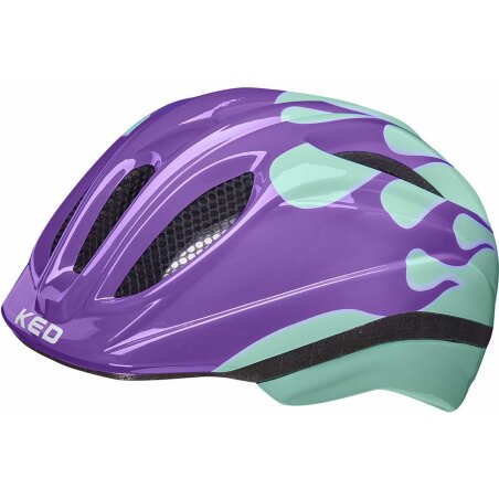 KED Meggy II Trend Kinder-Helm flame lilac mint