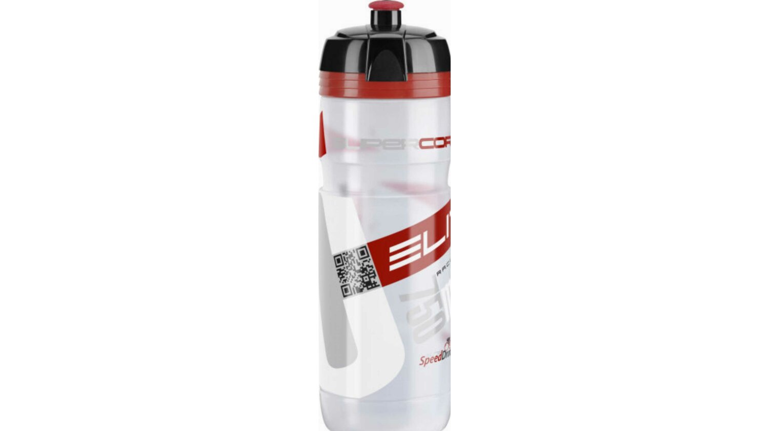 Elite Corsa New Design Trinkflasche transparent/rot 750 ml