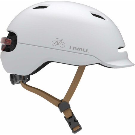 Livall C20 Smarter-Helm wei&szlig;
