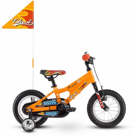 Ghost Powerkid Kinderrad 12" orange/red