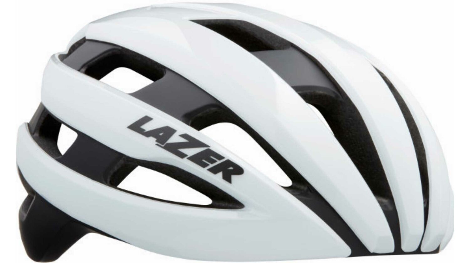 Lazer Sphere Rennrad-Helm white black