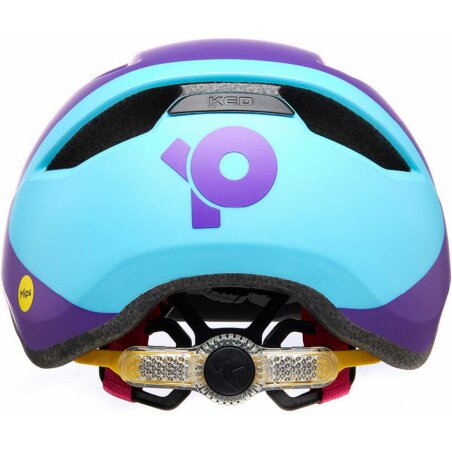 KED POP Kinder-Helm purple skyblue