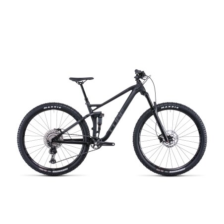 Cube Stereo 120 Race MTB-Fully black anodized