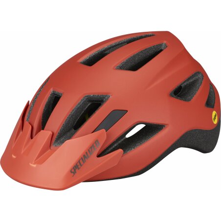 Specialized Shuffle Youth LED Mips Helm satin redwood...