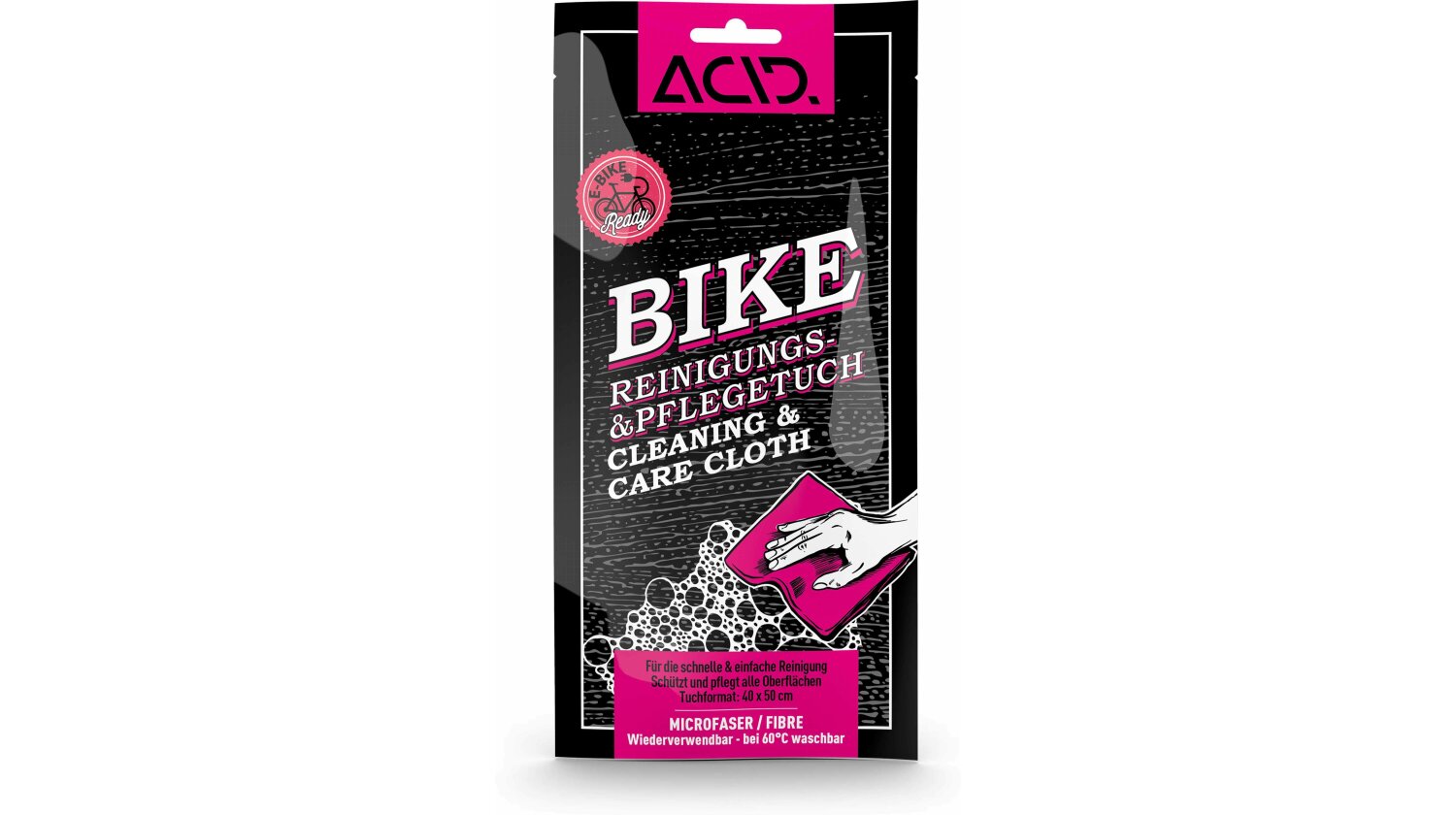 Acid Bike Reinigungs- & Pflegetuch 40 x 50 cm