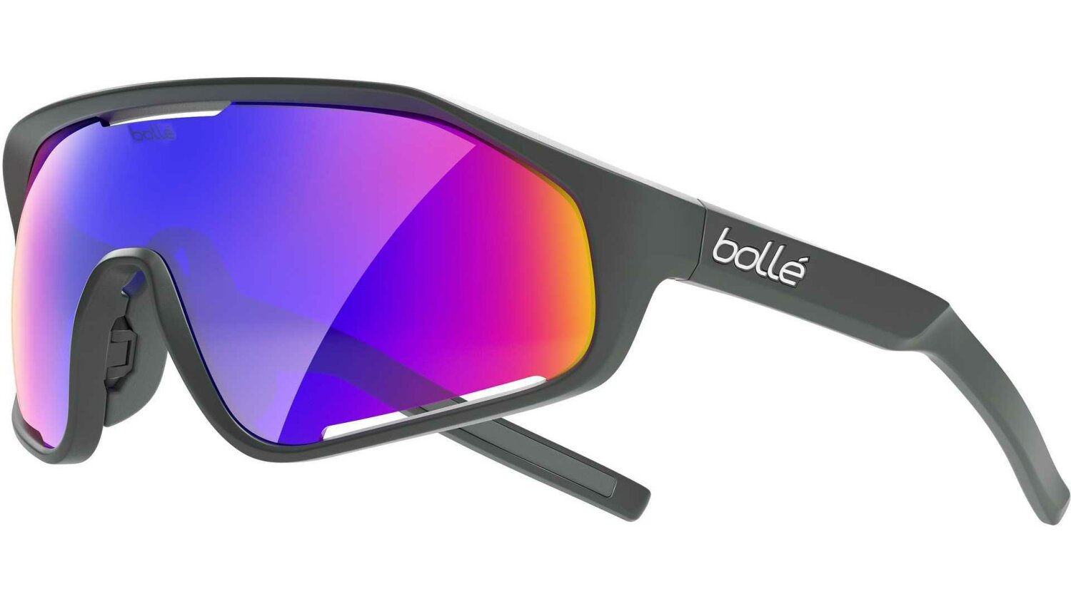 Bolle Shifter Sportbrille matt titanium/volt+ viol.