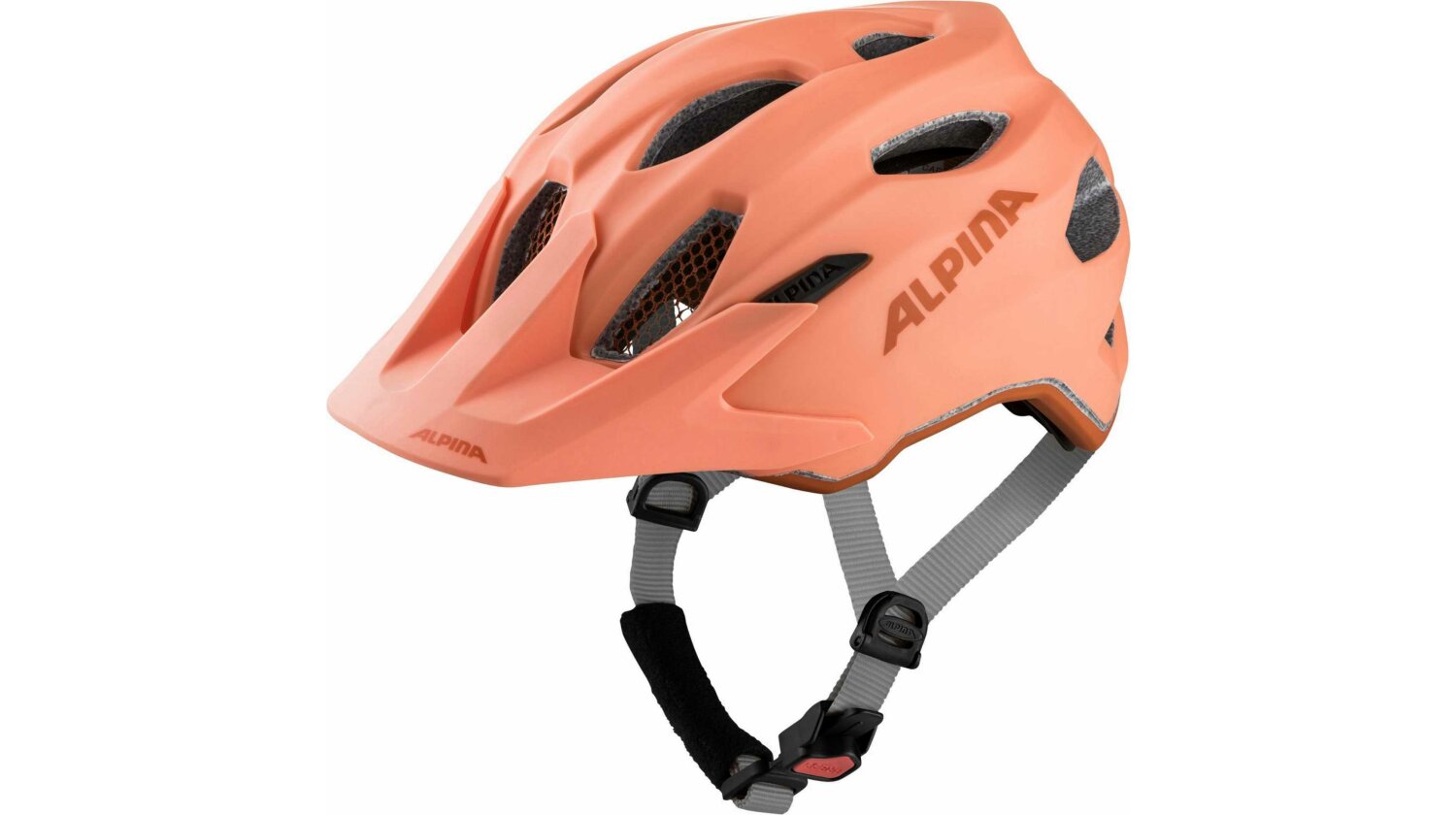 Alpina Carapax Junior Kinder-Helm peach matt 51-56 cm