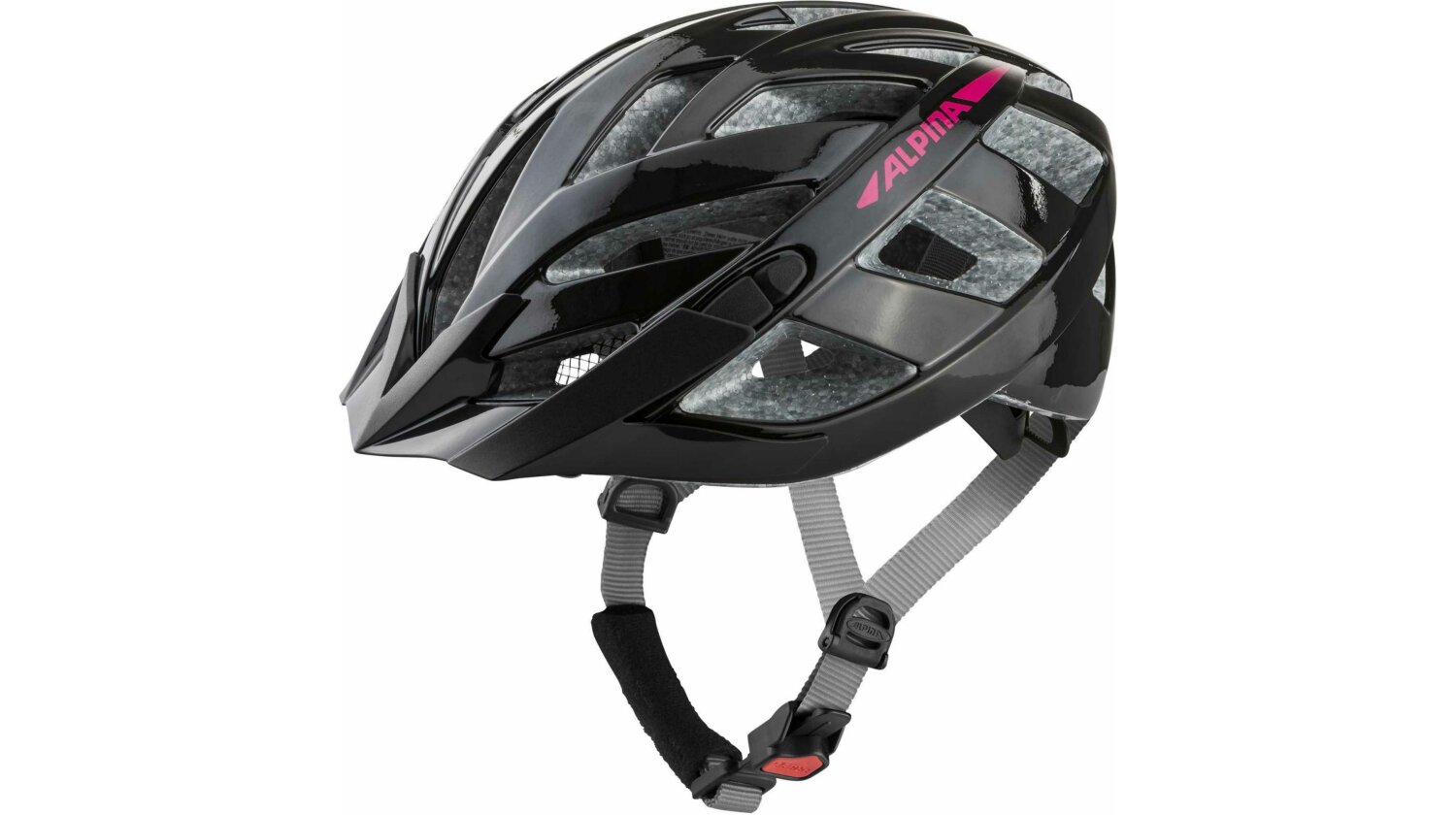 Alpina Panoma 2.0 Helm black-pink gloss