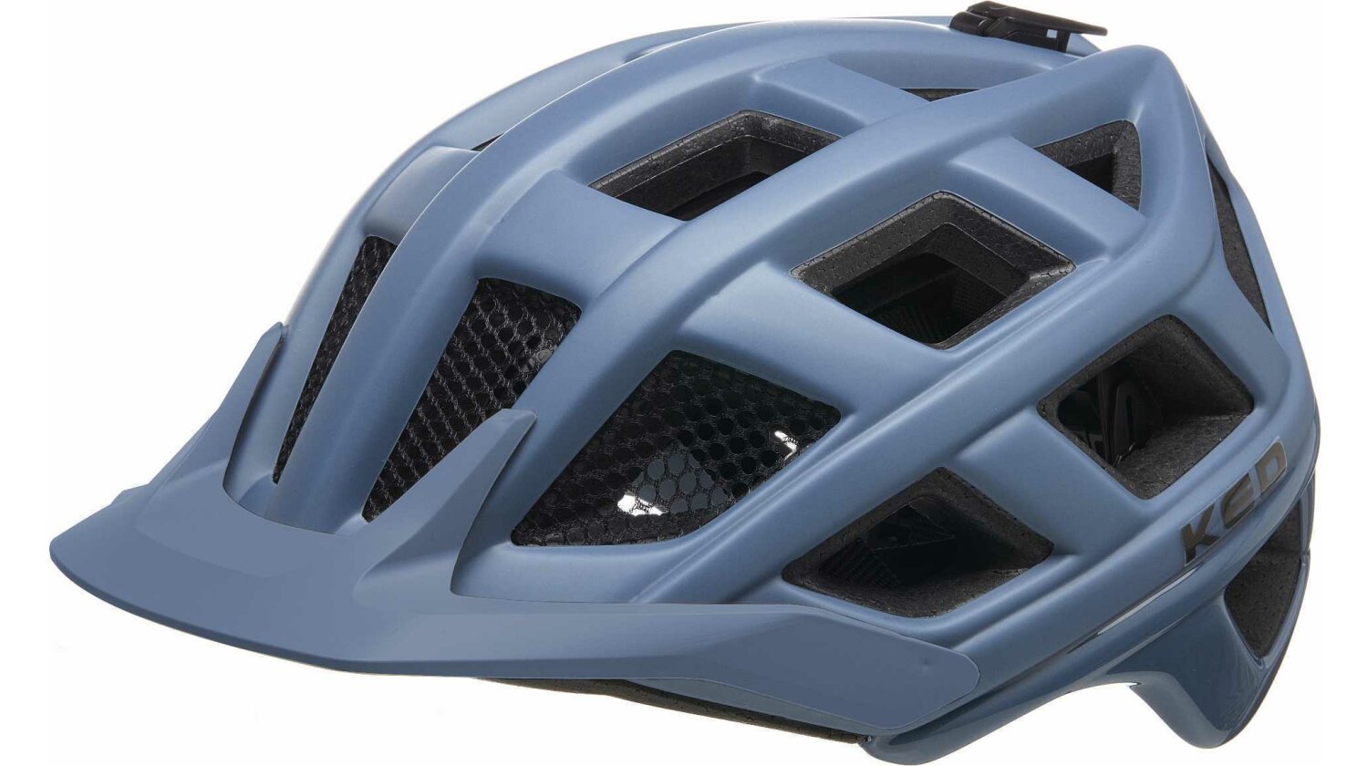 KED Crom MTB-Helm blue grey matt