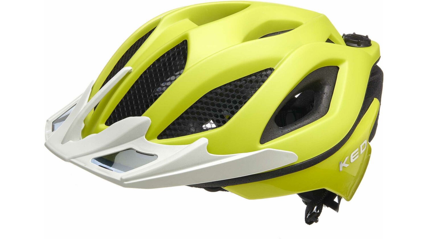 KED Spiri Two MTB-Helm yellow green matt