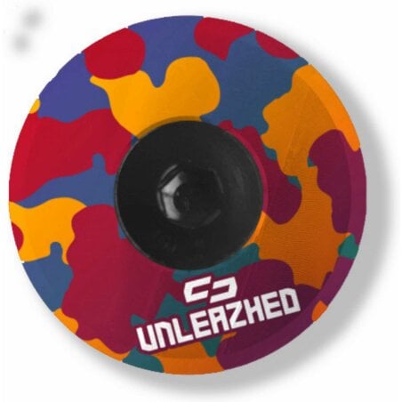 Unleazhed AL01 Top Cap Aluminium Logo Skin 1 pcs, 1...