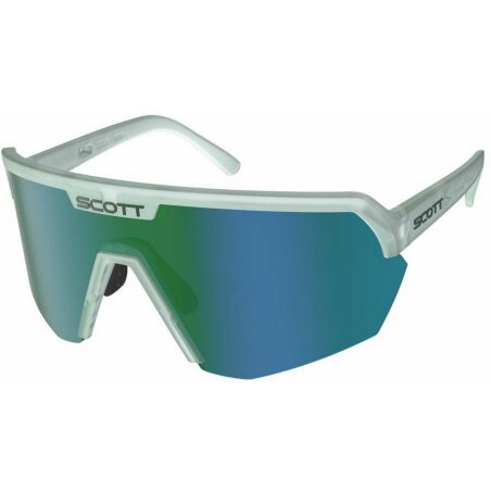 Scott Sport Shield Sonnenbrille mineral blue/green chrome