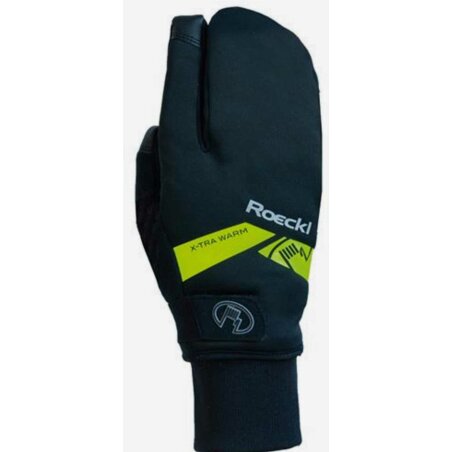 Roeckl Villach Trigger Handschuhe lang black/yellow