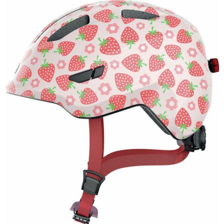 Abus Smiley 3.0 LED Kinder-Helm rose strawberry