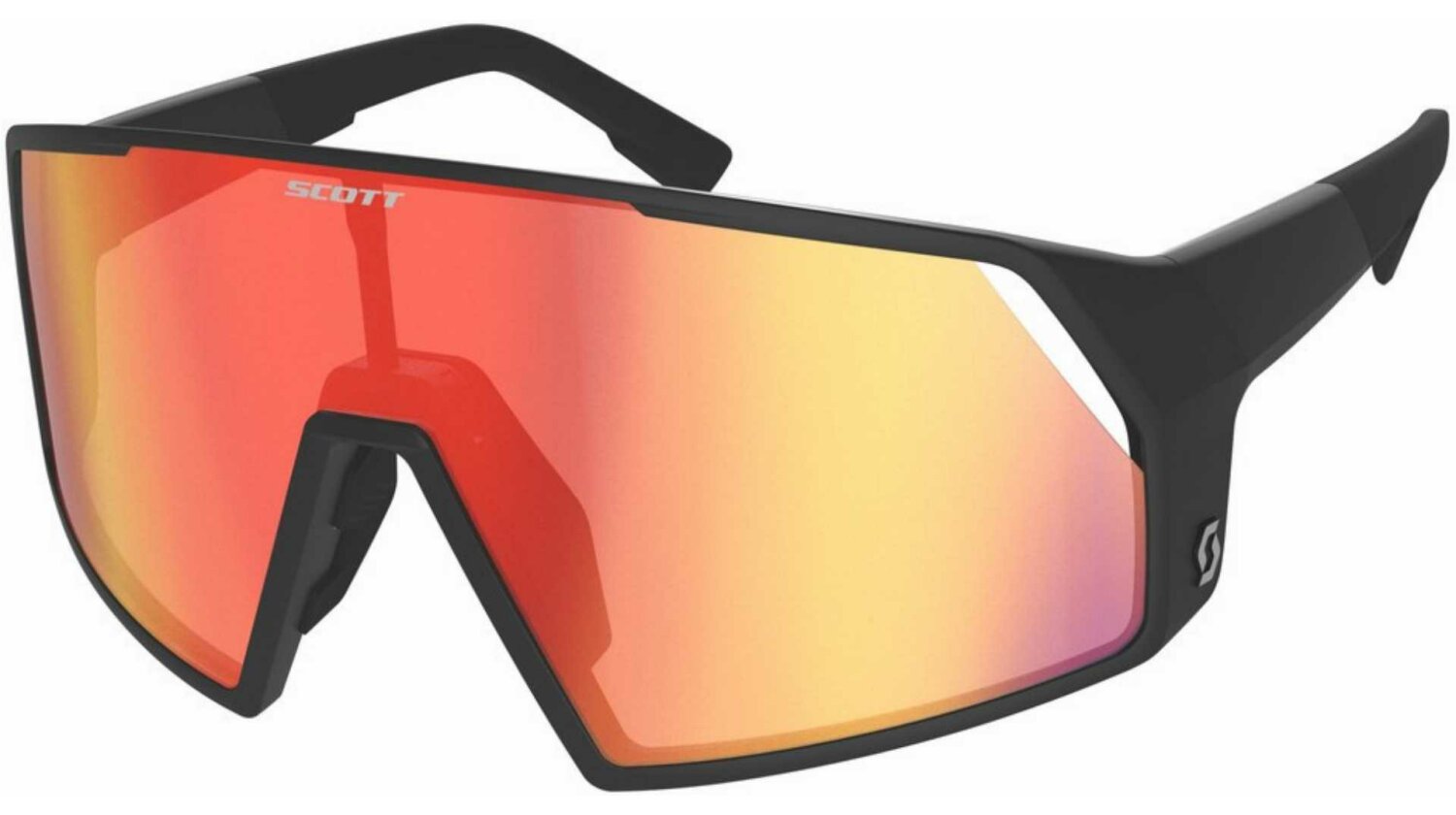 Scott Pro Shield Sonnenbrille black/red chrome