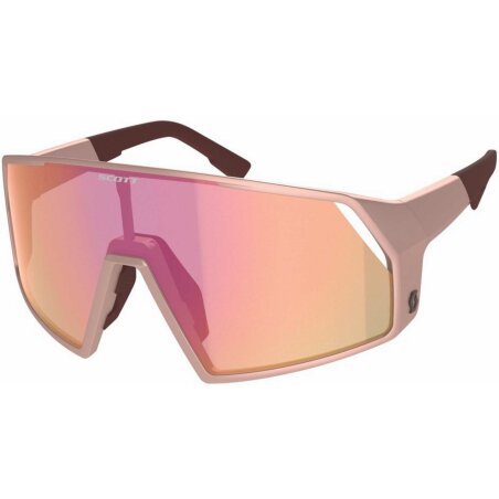 Scott Pro Shield Sonnenbrille crystal pink/pink chrome