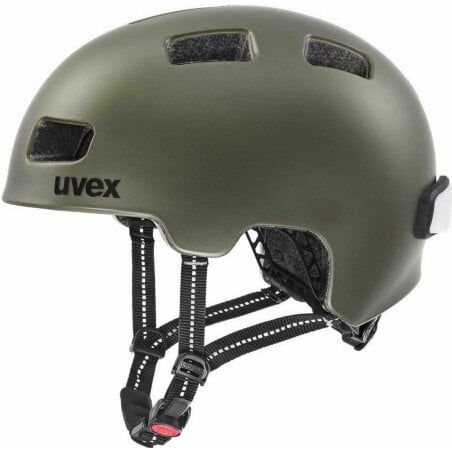 Uvex City 4 Helm green smoke matt