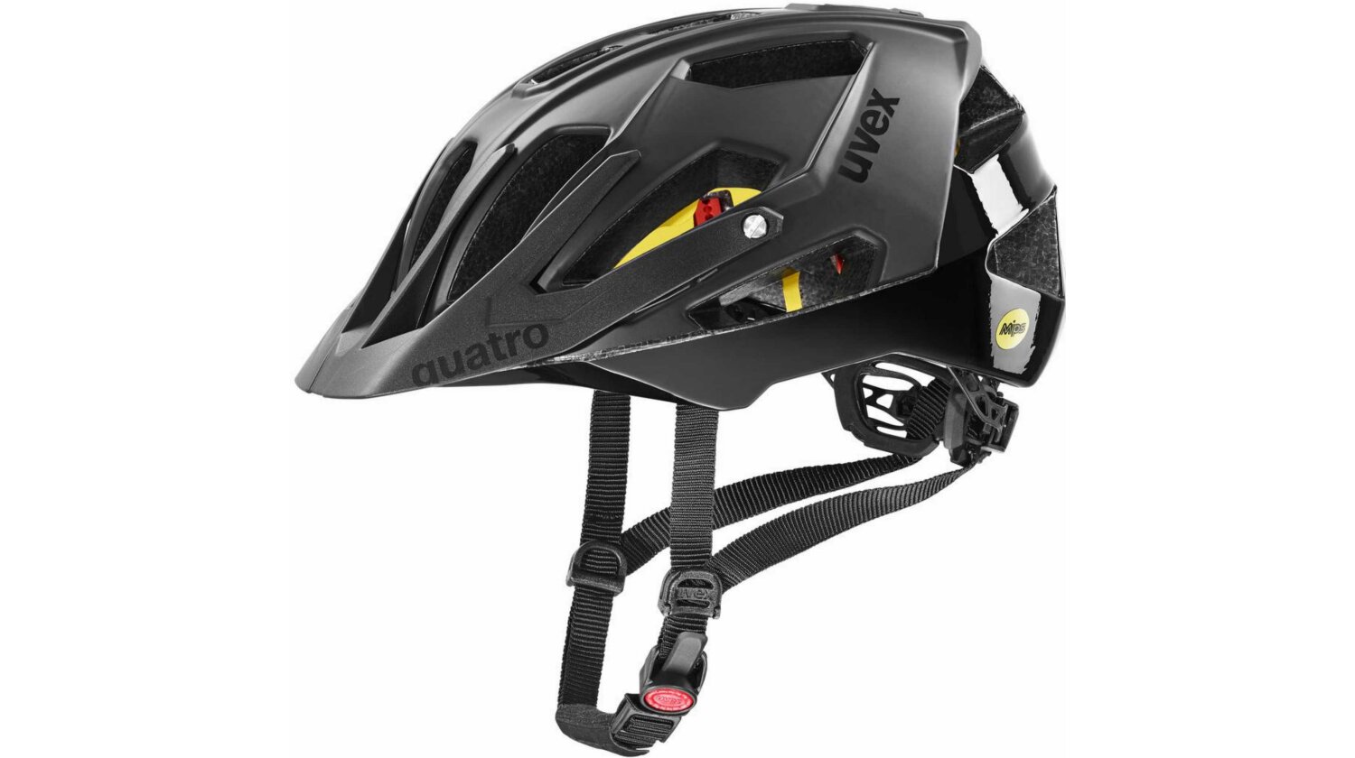 Uvex Quatro CC Mips MTB-Helm all black