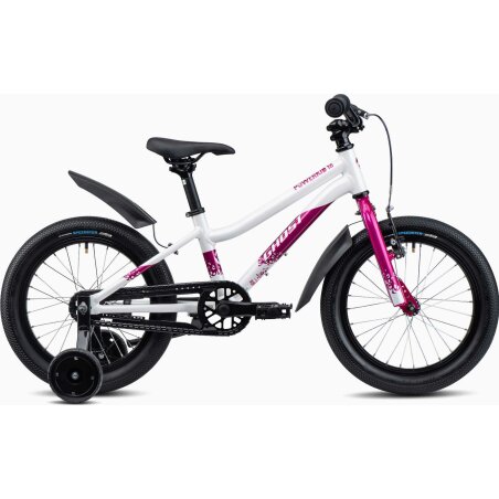 Ghost Powerkid Kinderrad 16" pearl white/candy...