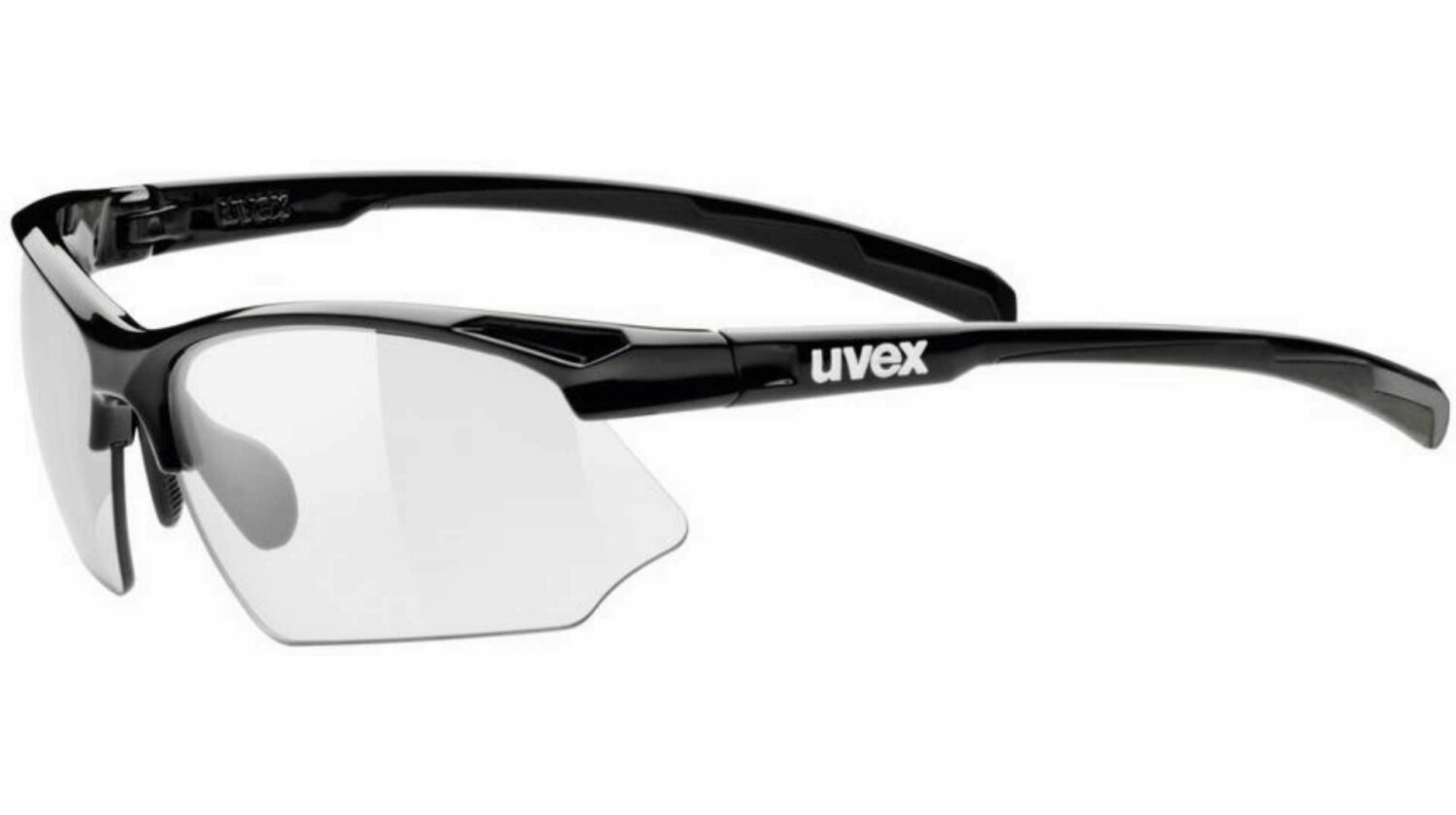 Uvex Sportstyle 802 V Sportbrille black/smoke