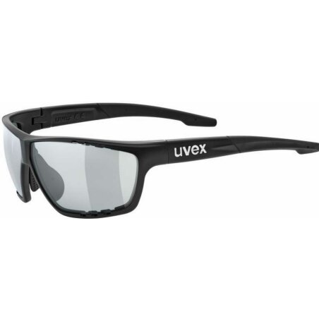 Uvex Sportstyle 706 V Sportbrille black matt/smoke