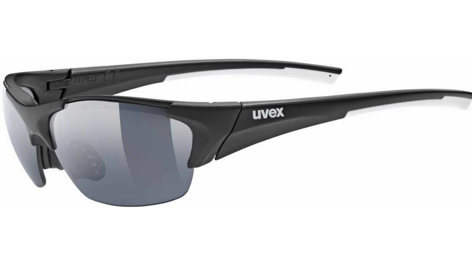 Uvex Blaze III Sportbrille black matt/smoke