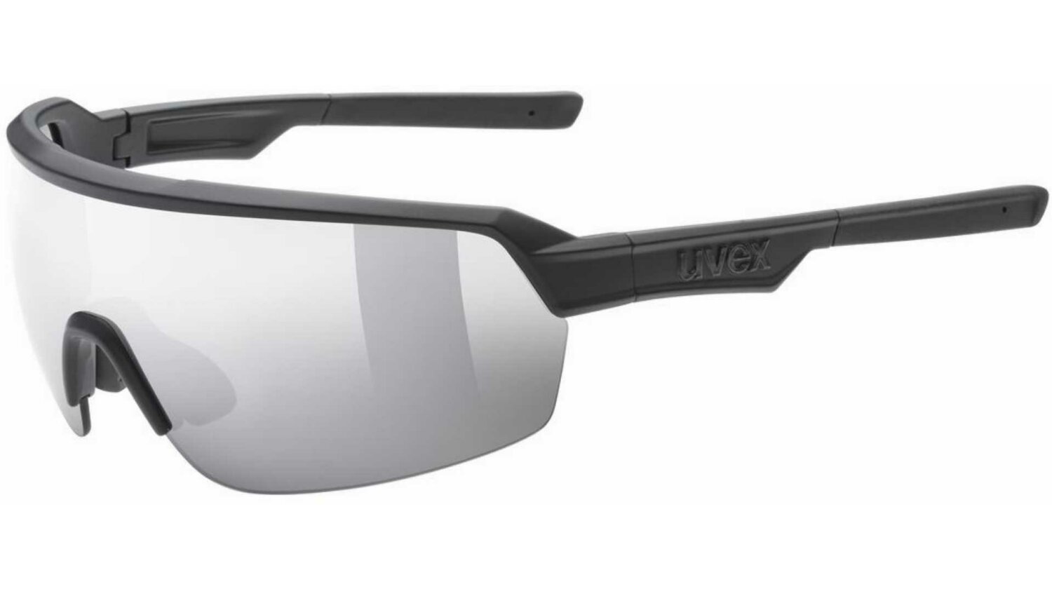 Uvex Sportstyle 227 Sportbrille black matt/mirror silver
