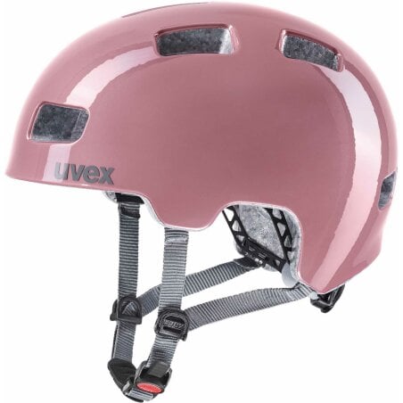 Uvex HLMT 4 Kinder-Helm rosé - grey