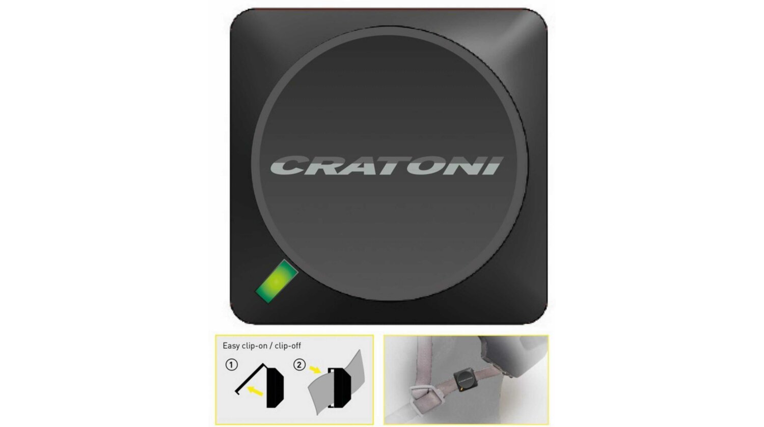Cratoni Crash Sensor C-Safe für jeden Helm