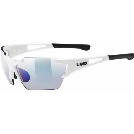 Uvex Sportstyle 803 Race V Sportbrille white/litemirror blue