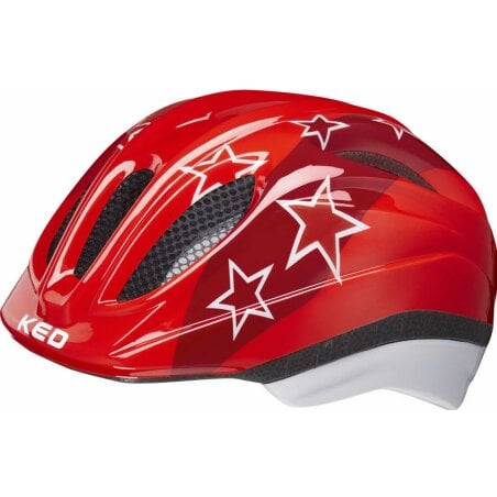 KED Meggy II Trend Kinder-Helm red stars