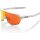100% S2 Sportbrille HiPER Mirror Lens soft tact off white hiper red/red