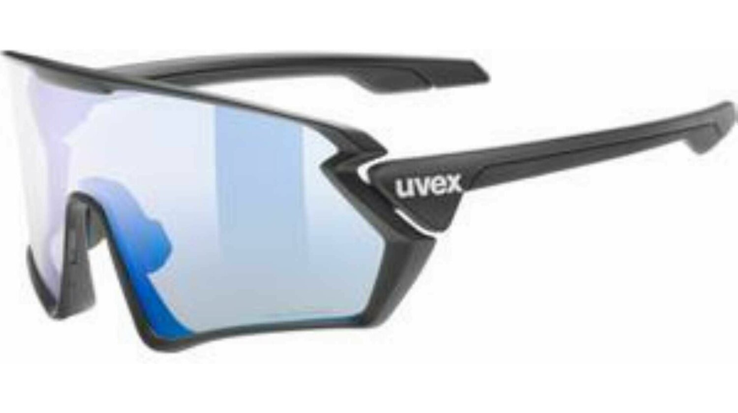Uvex Sportstyle 231 V Sportbrille black matt/litemirror blue