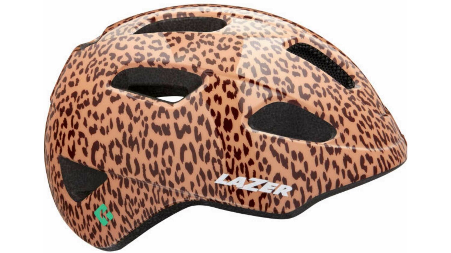 Lazer PNut KinetiCore Kinder-Helm brown leopard 46-50 cm