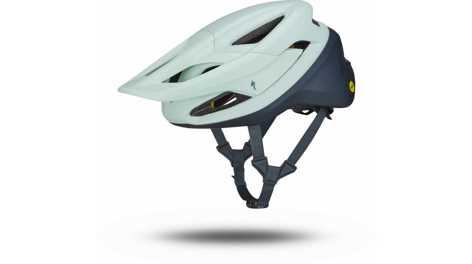 Specialized Camber MTB-Helm white sage/deep lake metallic
