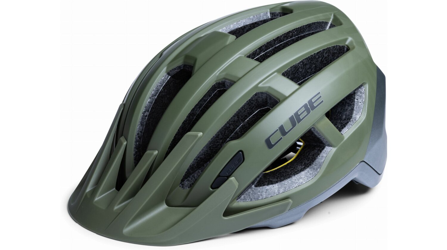 Cube Offpath Mips MTB-Helm green