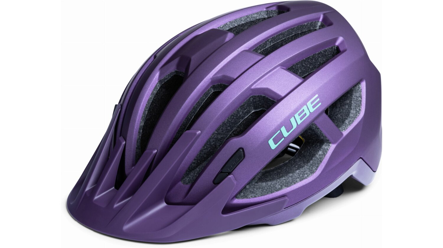 Cube Offpath Mips MTB-Helm purple