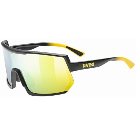 Uvex Sportstyle 235 Sportbrille sunbee-black matt/mirror...