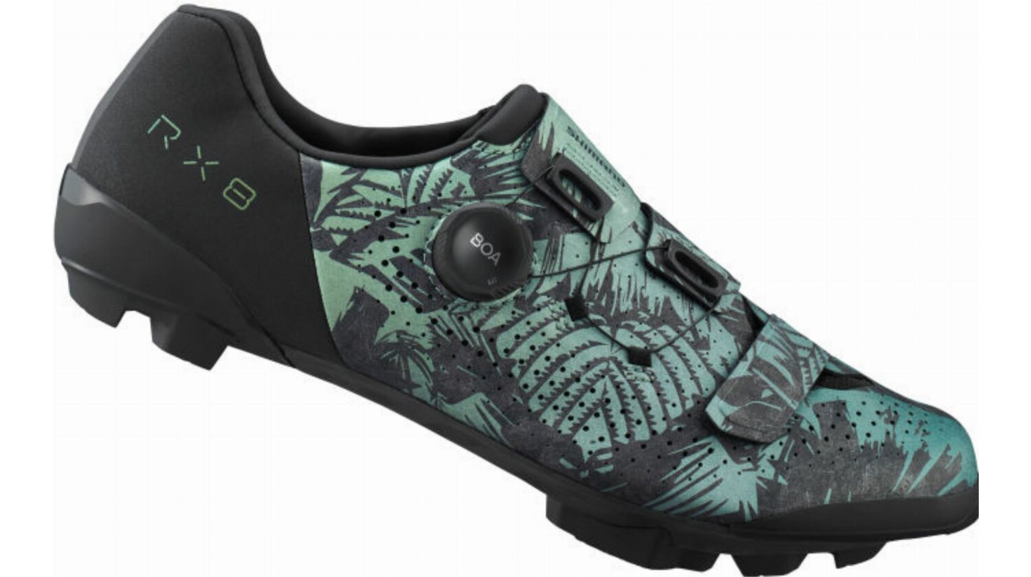 Shimano RX801 Gravel-Schuhe Tropical Leaves