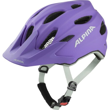 Alpina Carapax Junior Flash Kinder-Helm purple matt 51-56 cm